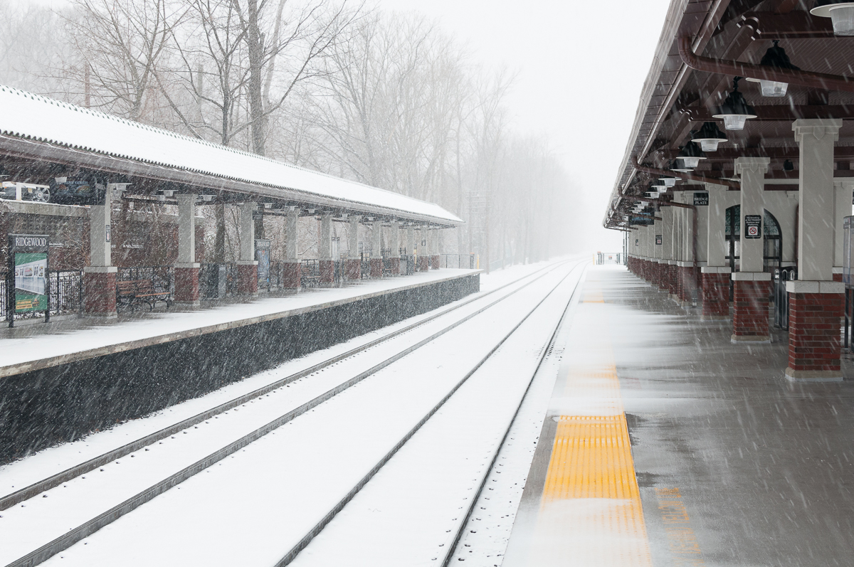 February 2019 Assigned Subject - Christopher Sullivan - Train Station in Snow Storm